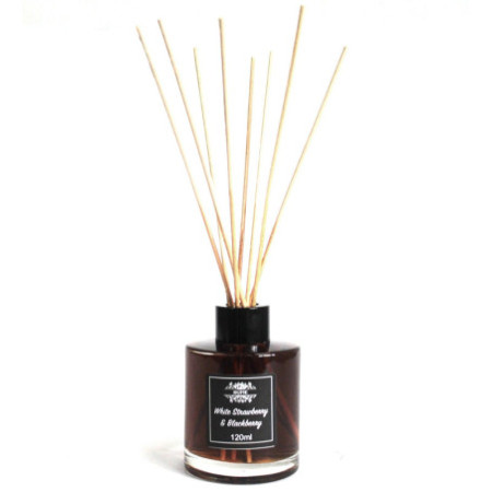 Diffuseur de roseaux 120 ml - Fraise blanche et mûre