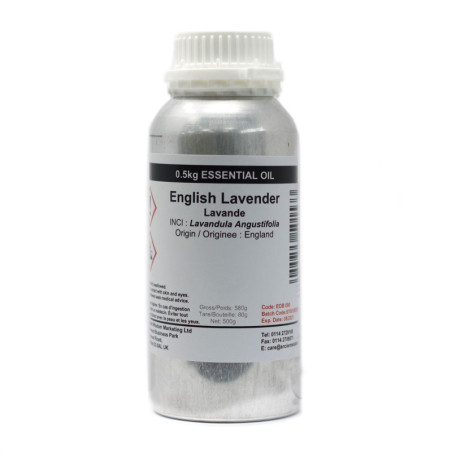 Huile essentielle de lavande anglaise 0,5 kg