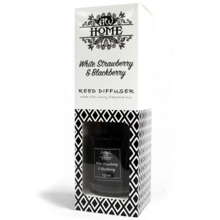 Diffuseur de roseaux 120 ml - Fraise blanche et mûre