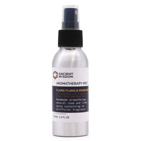 Brume d'huiles essentielles 100 ml - Ylang Ylang et Mandarine