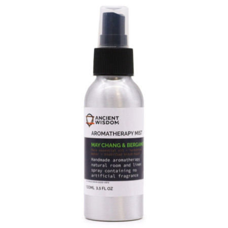 Brume d'huiles essentielles 100 ml - May Chang et Bergamote