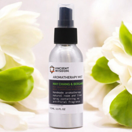Brume d'huiles essentielles 100 ml - May Chang et Bergamote
