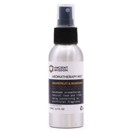 Brume d'huiles essentielles 100 ml - Pamplemousse et romarin