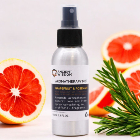 Brume d'huiles essentielles 100 ml - Pamplemousse et romarin
