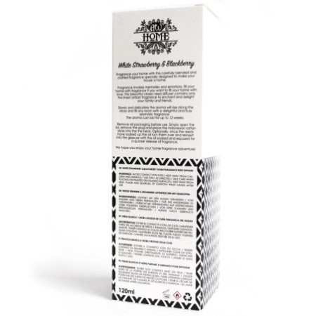Diffuseur de roseaux 120 ml - Fraise blanche et mûre