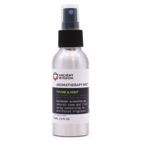 Brume d'huiles essentielles 100 ml - Thym et menthe