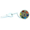 Porte-clés Orgonite Power - Sept chakras ronds