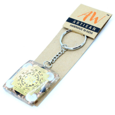 Porte-clés Orgonite Power - Home Protect Tourmaline