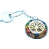 Porte-clés Orgonite Power - Pierres précieuses Chakra Arbre de vie