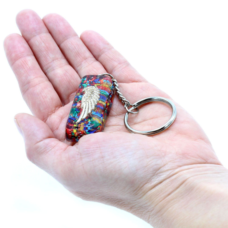 Porte-clés en orgonite - Protection des gardiens