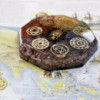 Blocs d'alimentation de bureau en orgonite - Chakra du Bouddha - Grand