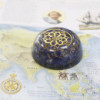 Blocs d'alimentation de bureau en orgonite - Lapis Dome