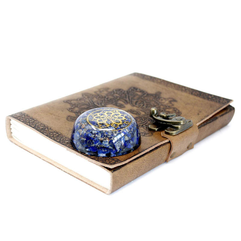 Blocs d'alimentation de bureau en orgonite - Lapis Dome