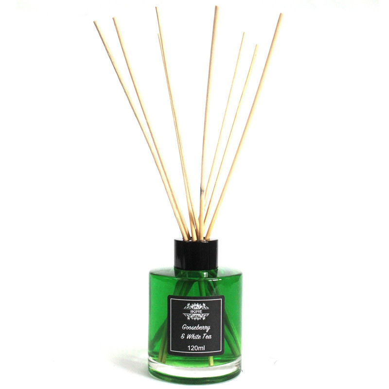 Diffuseur de roseaux 120 ml - Groseille à maquereau et thé blanc
