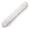 Baguette spirale en sélénite - 16 cm (arrondie aux deux extrémités)