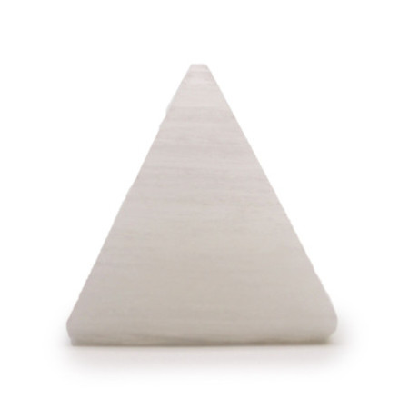 Pyramide de sélénite - 5 cm