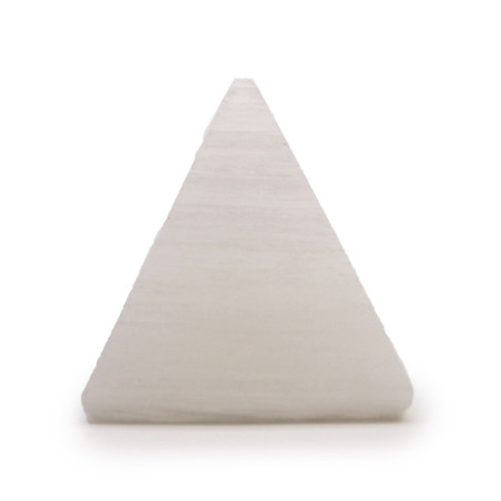 Pyramide de sélénite - 5 cm