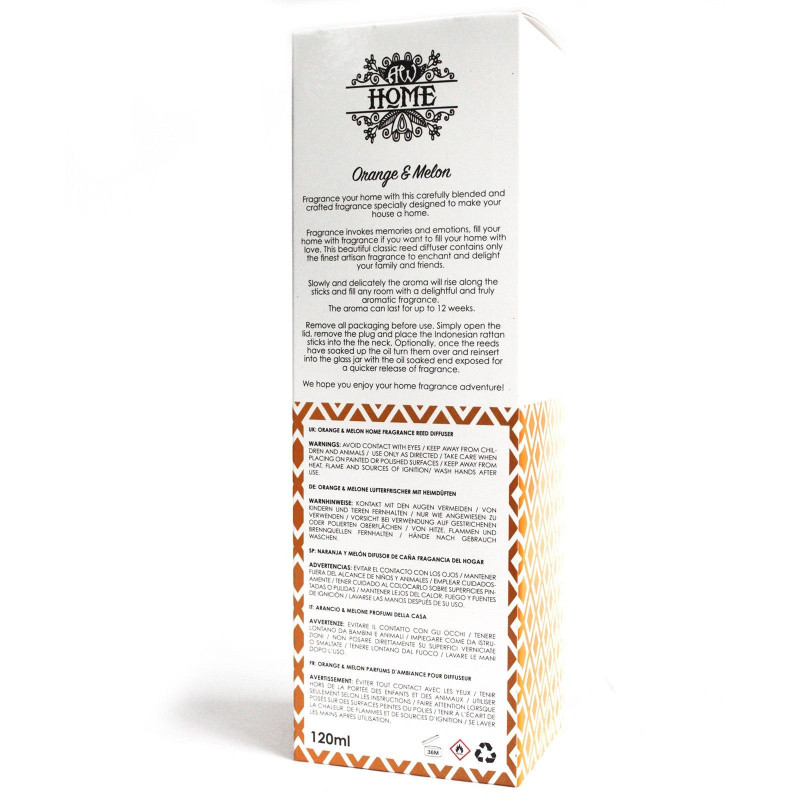 Diffuseur de parfum 120 ml - Orange et melon