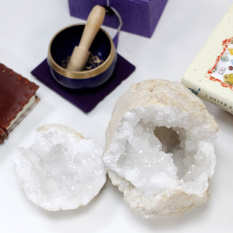 Géodes de calcite - 15-18 cm