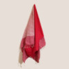 Serviette Pario en coton - 100x180 cm - Rose vif