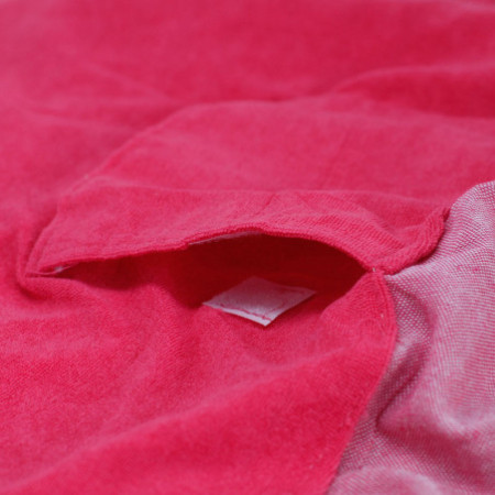 Serviette Pario en coton - 100x180 cm - Rose vif