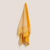 Serviette Pario en coton - 100x180 cm - Jaune soleil
