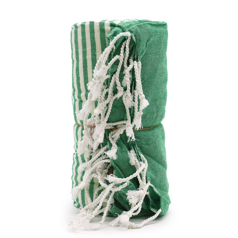 Serviette Pario en coton - 100x180 cm - Picnick Green