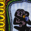 Décoration murale en coton brossé à la main - Kamasutra