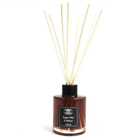 Diffuseur de parfum 120 ml - Tige de gingembre et noix