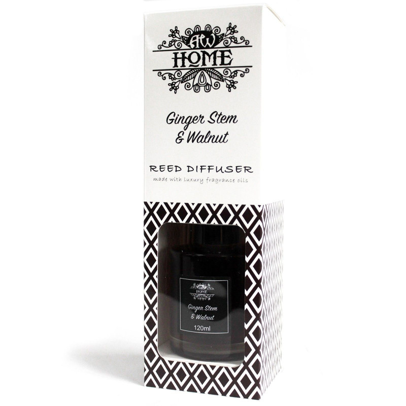 Diffuseur de parfum 120 ml - Tige de gingembre et noix