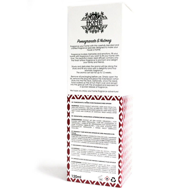 Diffuseur de parfum 120 ml - Grenade et noix de muscade