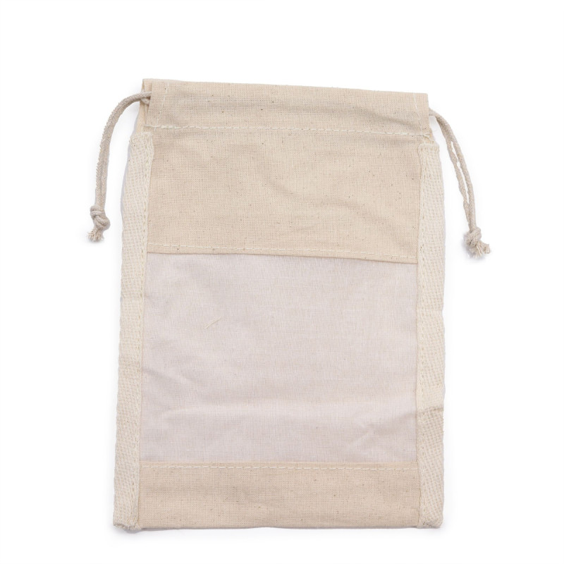 Pochette en coton Med Window - 21x15cm