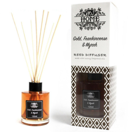 Diffuseur de parfum 120 ml - Or, encens et myrrhe