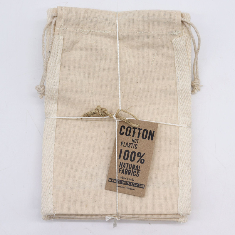 Pochette en coton Med Window - 21x15cm