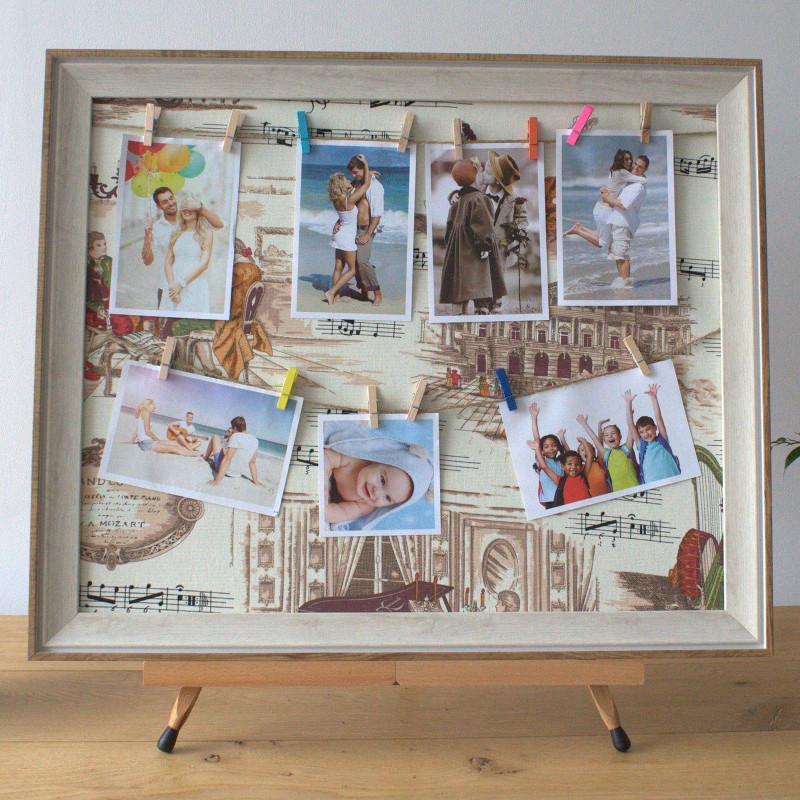 Grands cadres photo à pinces DIY - Mozart