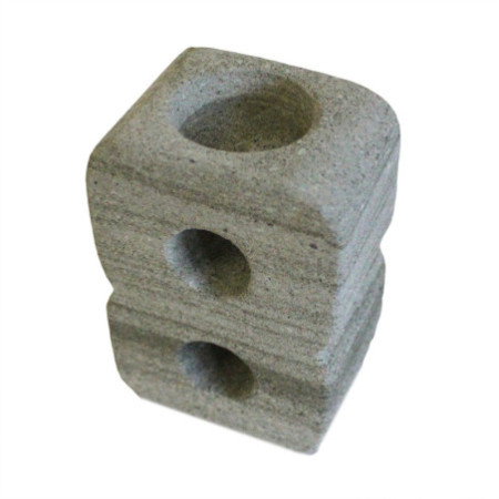 Bougeoir en granit n°8