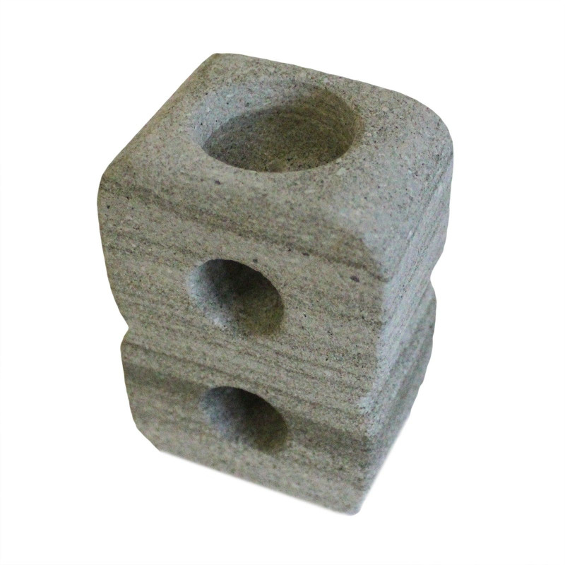 Bougeoir en granit n°8