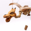 Mobile Dragon Noix de Coco Naturelle 37cm