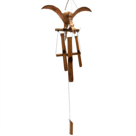 Carillons éoliens en forme de dragon de noix de coco