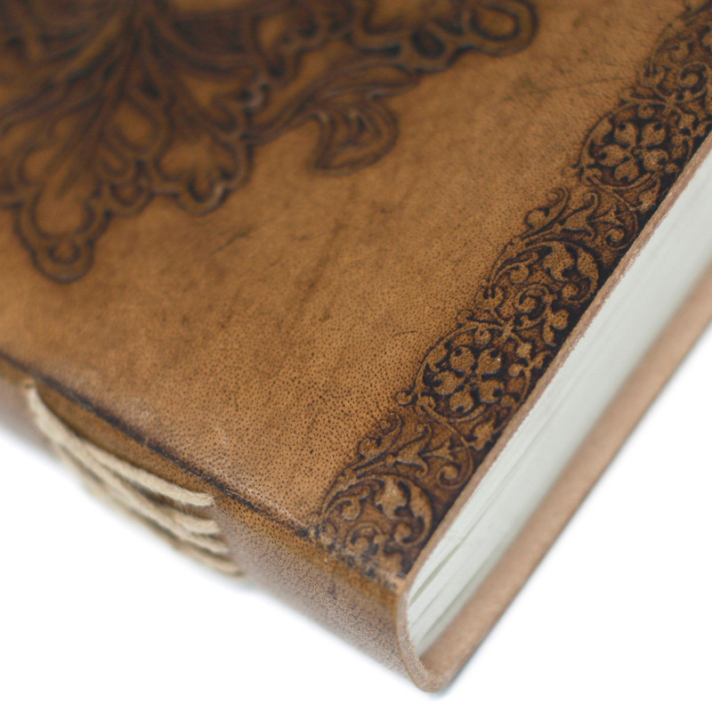Carnet Greenman en cuir (20x15 cm)