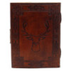 Carnet Cerf en Cuir (20x15 cm)