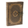 Carnet Mandala Bleu Cuir (18x13 cm)