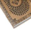 Carnet Mandala Bleu Cuir (18x13 cm)