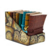 Mini carnet en cuir assorti (10x7,5 cm) - 1 pièce