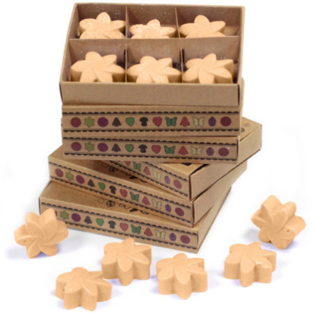 Coffret cadeau de 6 fondants de cire - Jasmin de minuit