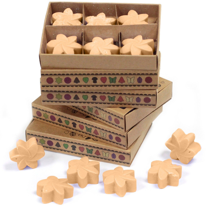 Coffret cadeau de 6 fondants de cire - Jasmin de minuit