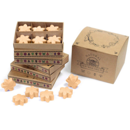 Coffret cadeau de 6 fondants de cire - Jasmin de minuit