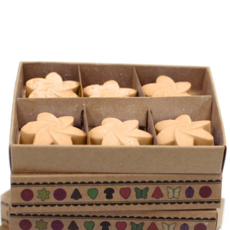 Coffret cadeau de 6 fondants de cire - Jasmin de minuit