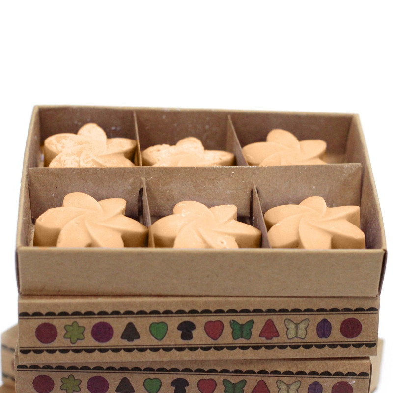 Coffret cadeau de 6 fondants de cire - Jasmin de minuit