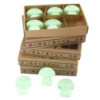 Coffret cadeau de 6 fondants de cire - Réglisse
